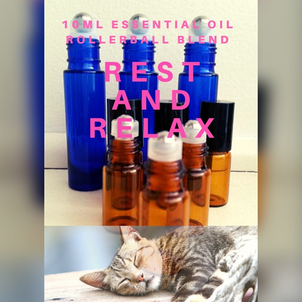 REST & RELAX 10mL- essential oil rollerball blend